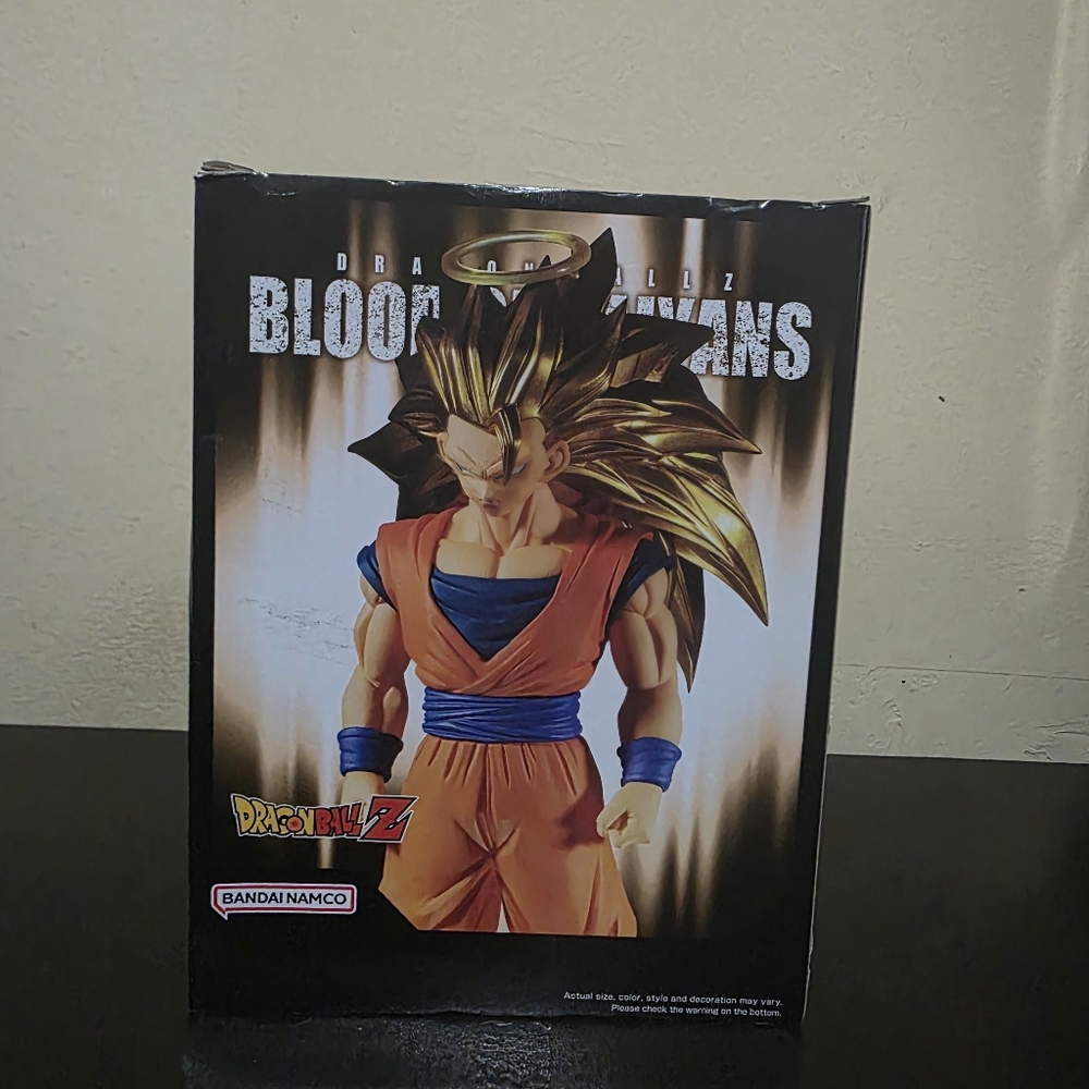Dragon Ball Z Super Saiyan  Son Goku 3 Blood of Saiyans Banpresto NIB